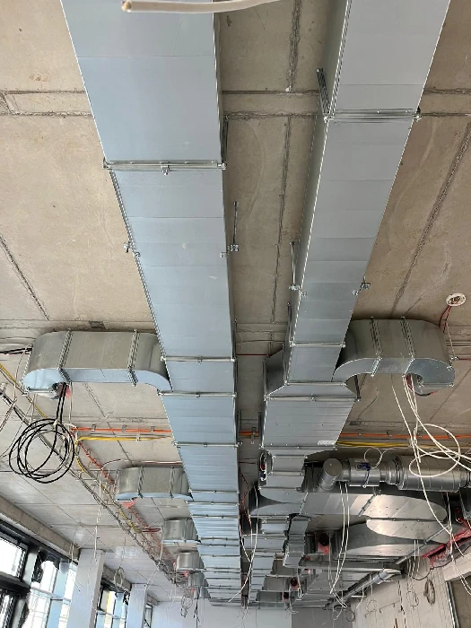 Montage von Luftkanalsystemen