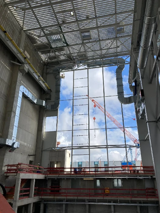 Industrielle Lüftungsmontage